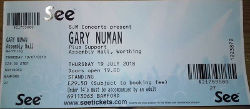 Worthing Assembly Hall Ticket 2018